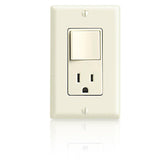 Leviton 5645 Decora 3-Way Combination Device